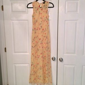 Long floral dress
